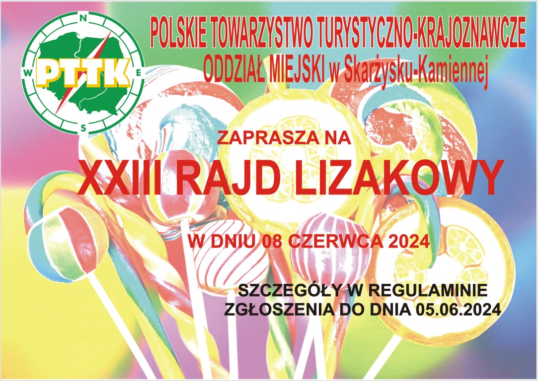 PLAKAT RAJD LIZAKOWY 24 Medium