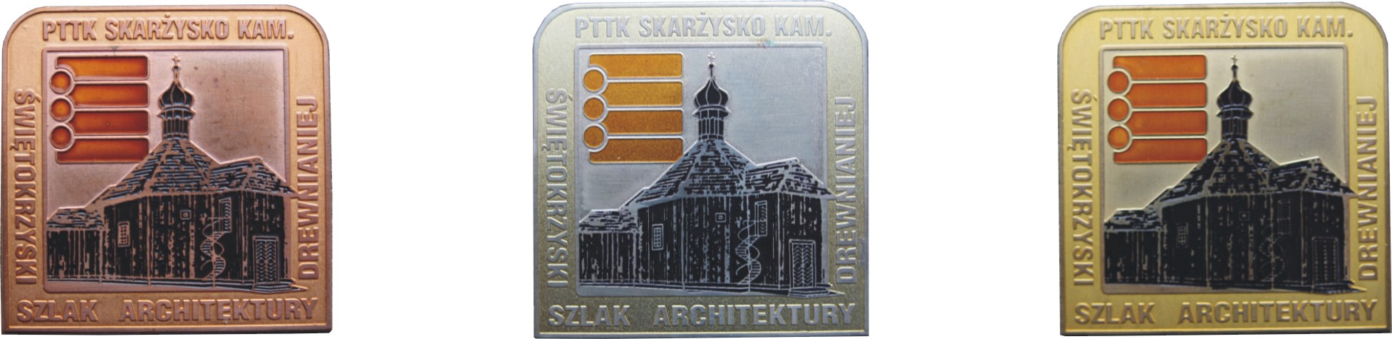 odznaka swietokrzyski szlak architektury drewnianej